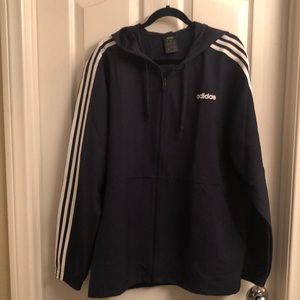 Adidas Hooded Windbreaker fully lined